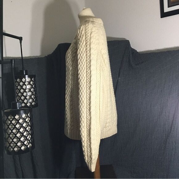 VtG Hand Knit by Cathie Suchodolski Wool Sweater Size Large/ XL - Picture 2 of 10